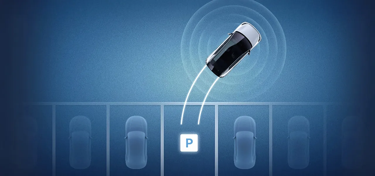 ARCFOX T1 smart parking assist illustration
